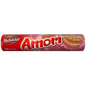 Biscoito Recheado Richester Amori Sabor Morango com 140g