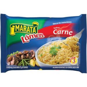 Miojo/lamen carne