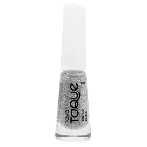 ESMALTE NOVO TOQUE PRATA GLITER
