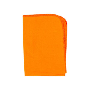 FLANELA MEDIA 38X58CM LARANJA