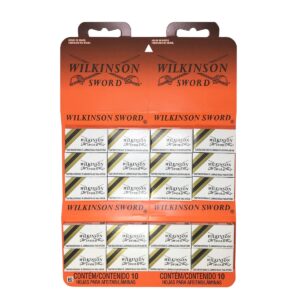 LAMINA / GILETE WILKINSON  COM 20  PACOTES 3 UNIDADES CADA