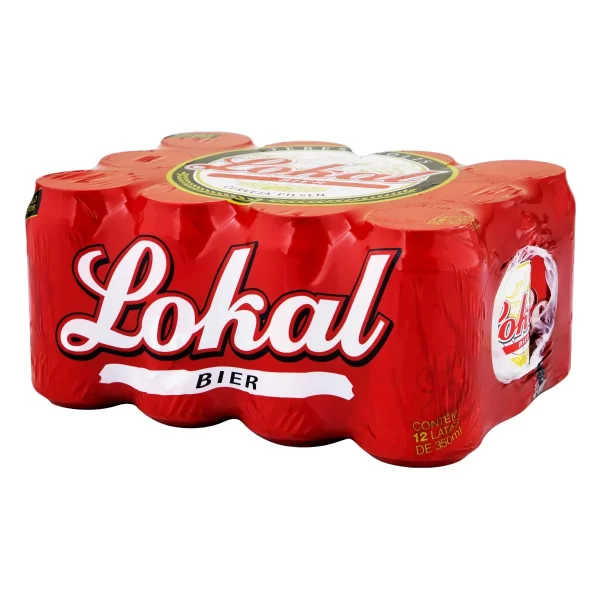 CAIXA DE CERVEJA EM LATA LOKAL 350ML