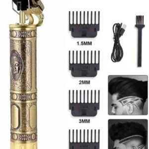 1 MÁQUINA DE BARBEAR E CORTAR CABELO PROFISSIONAL SEM FIO