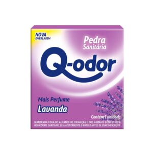 PEDRA SANITÁRIA Q-ODOR LAVANDA 1 UNIDADE
